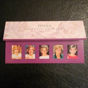 Diana Princess of Wales 1961-1997 Royal Mail Mint Stamps
